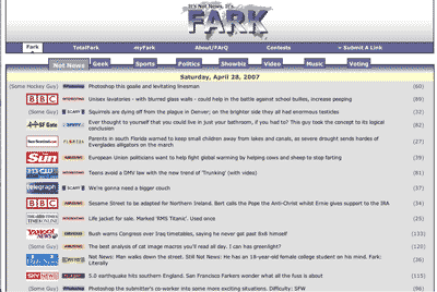 Fark 1.0 Goodness