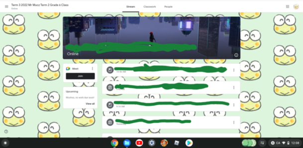keroppi google classroom!!!!
