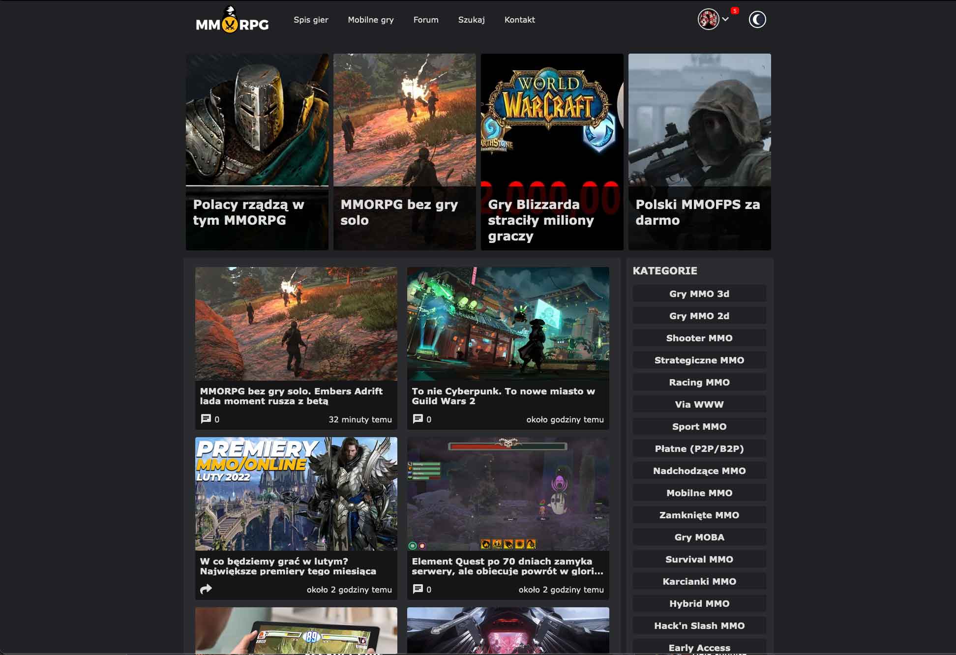 Mmorpg.org.pl Nowy Layout Fixes