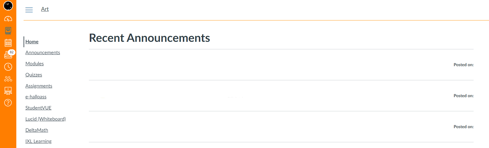 Canvas Rainbow Side Bar