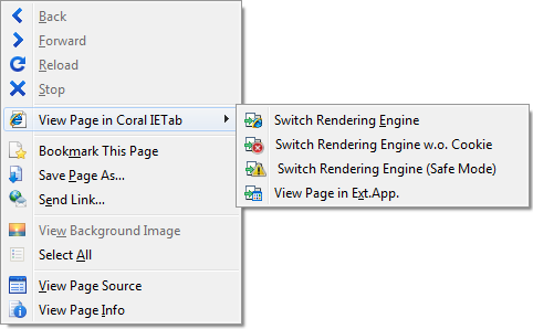 Cutemenus Classic Companion - Coral IE Tab