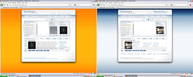 Enhanced Pandora Radio (Updated Dec 19, 2009) v.06