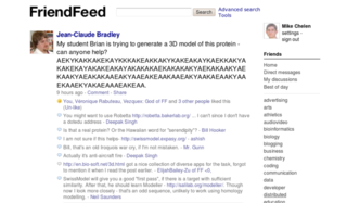 FriendFeed Force Word Wrap