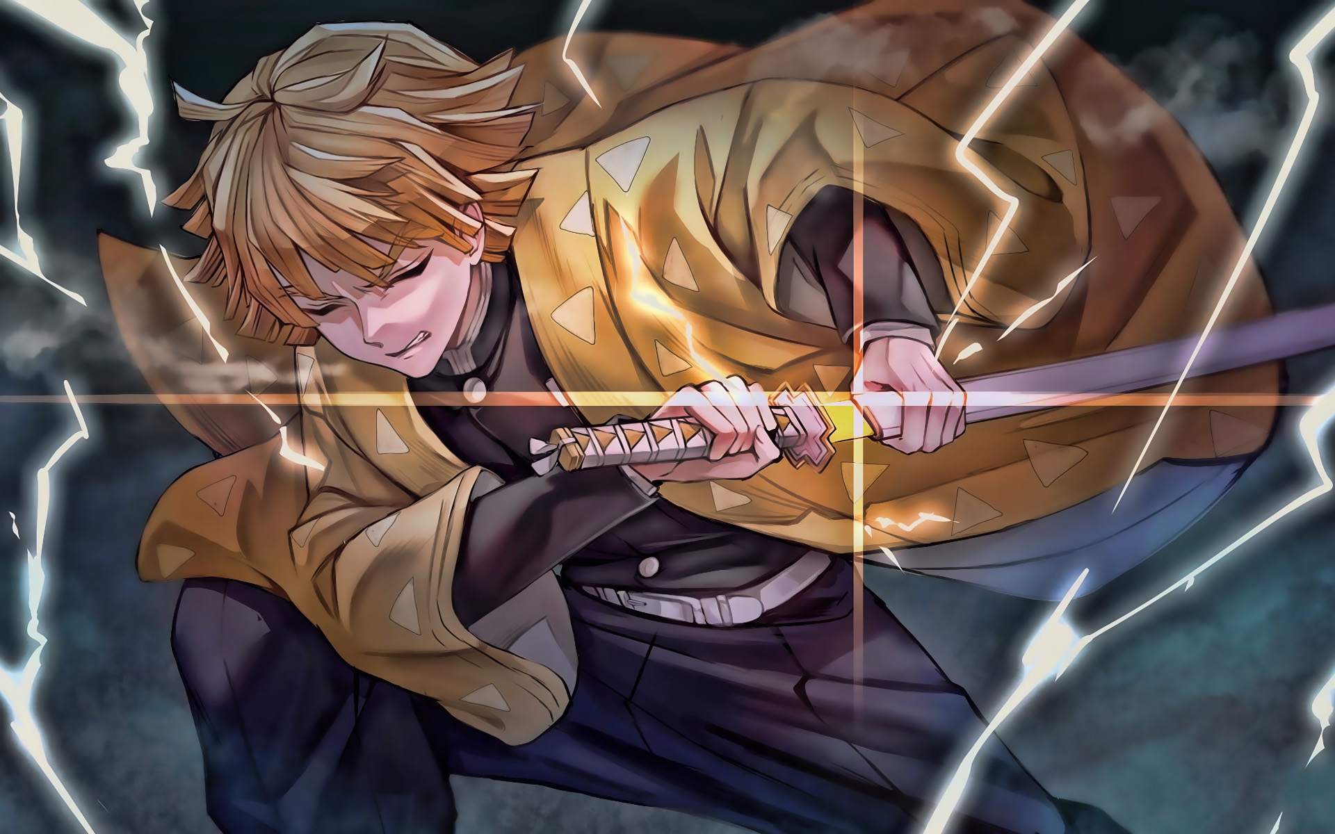 Fondo Zenitsu para youtube