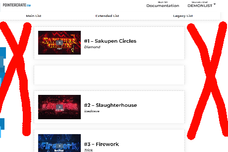Clear Demonlist Geometry Dash