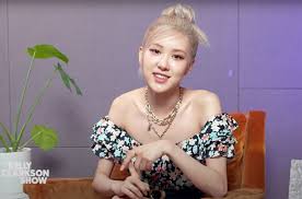 Rose from Blackpink in an interview