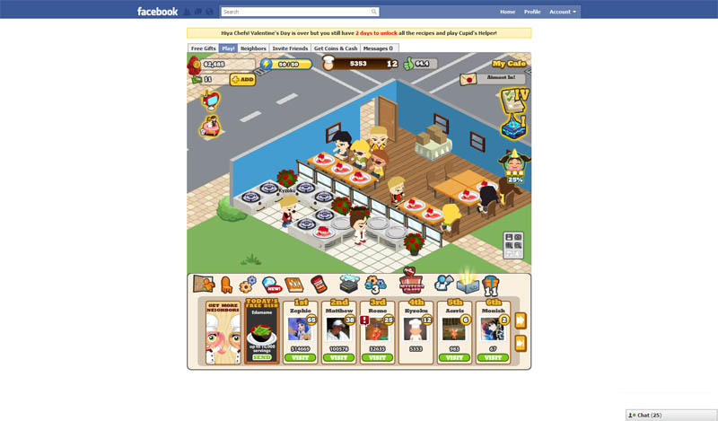 Facebook - Ad Removal - Cafe World