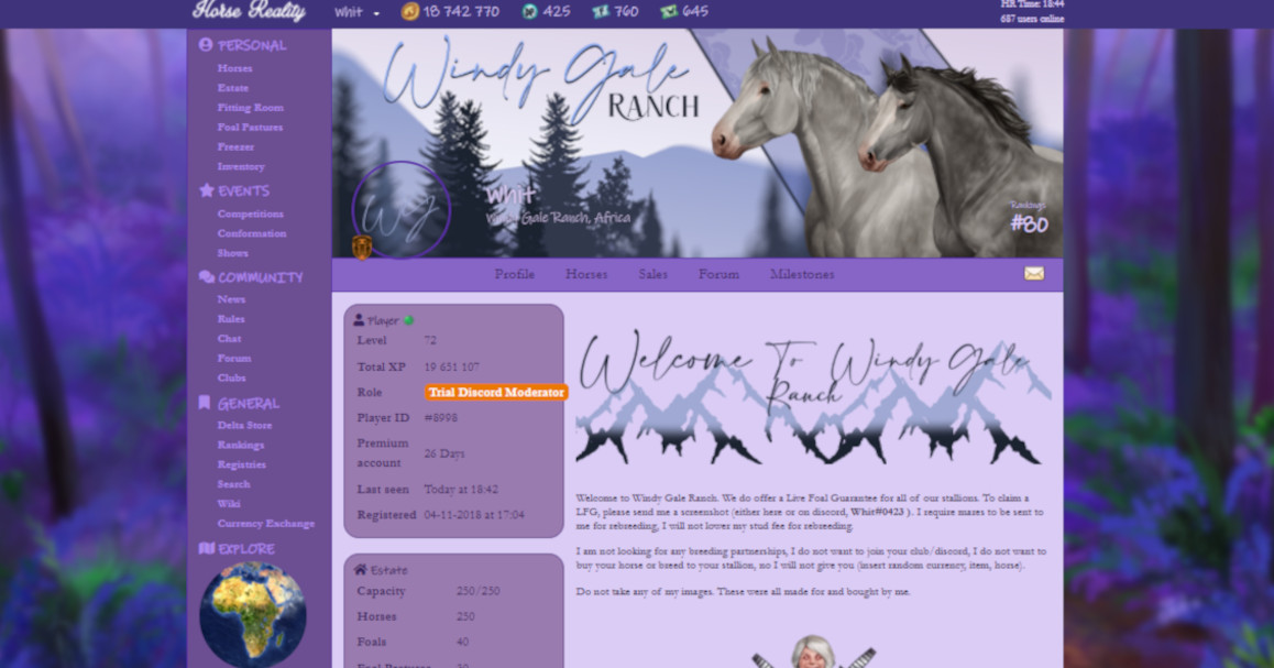 Blue Forest theme