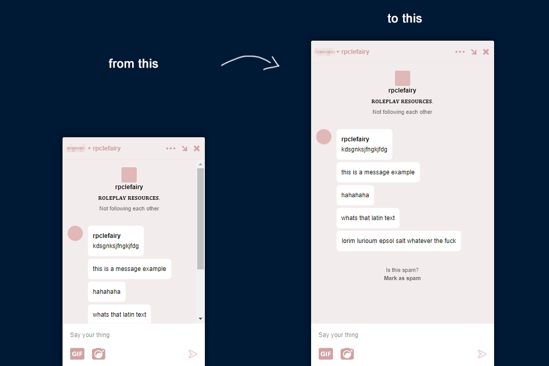bigger tumblr dms