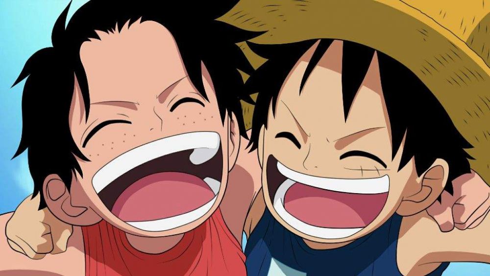one piece ace and luffy