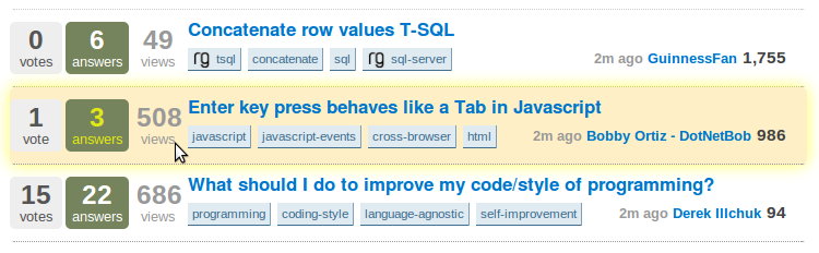 Stackoverflow Curvy Shadows