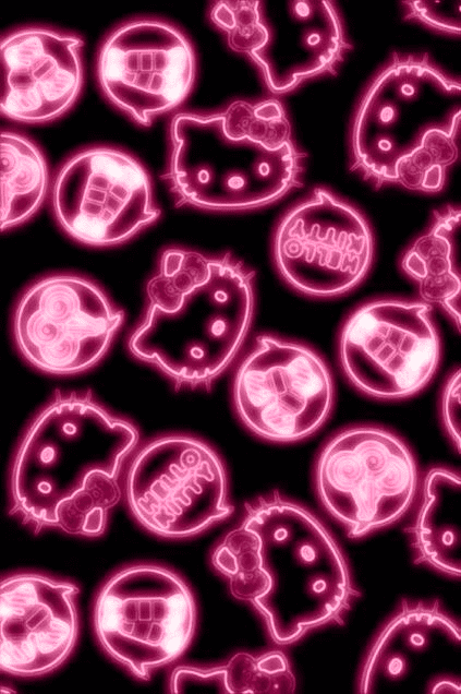 ??❞ Sanrio Neon Pink Hello Kitty Roblox ❏ ˎˊ˗