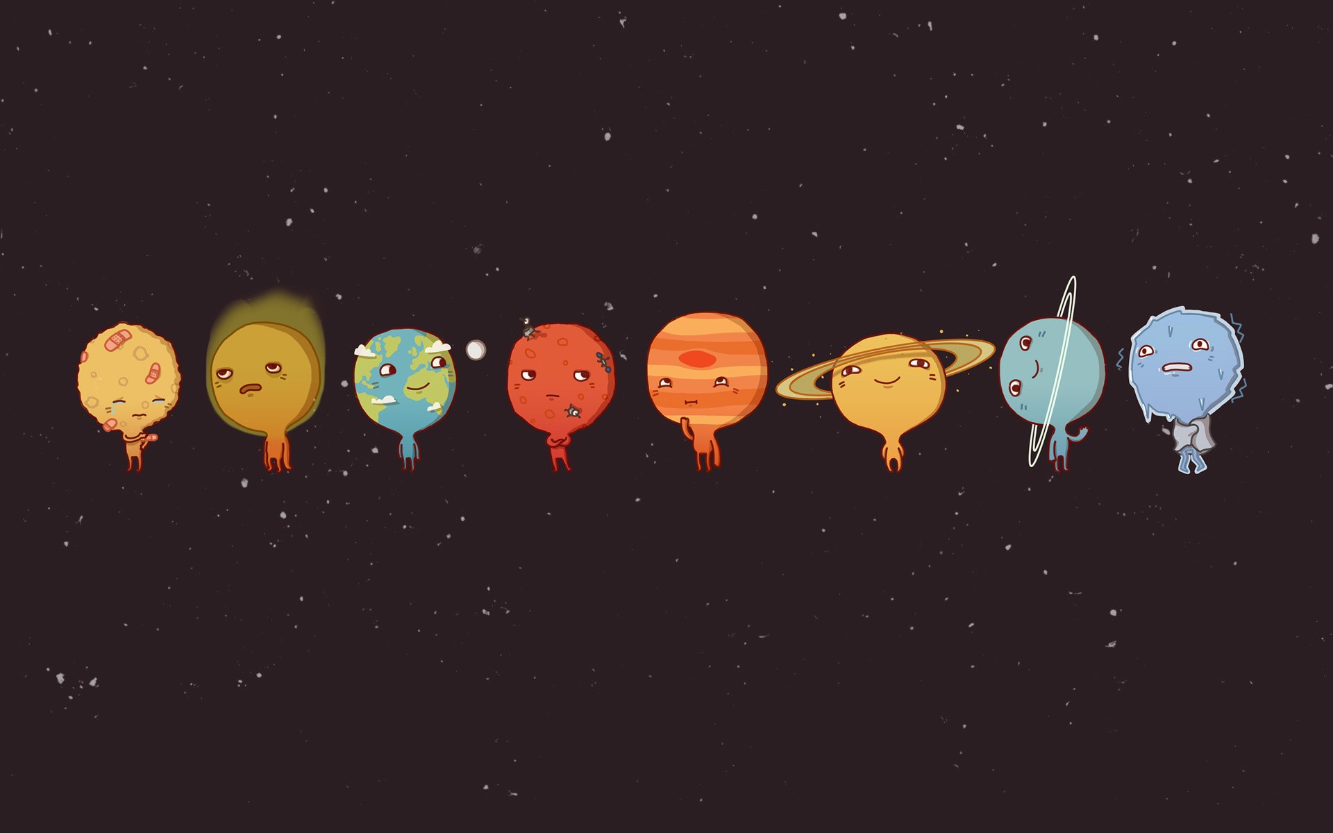 Solar system art