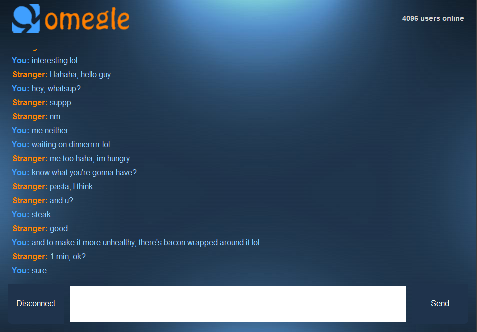 Omegle - Dark Shiny Blue, Transparency