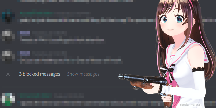 Hide blocked Discord messages