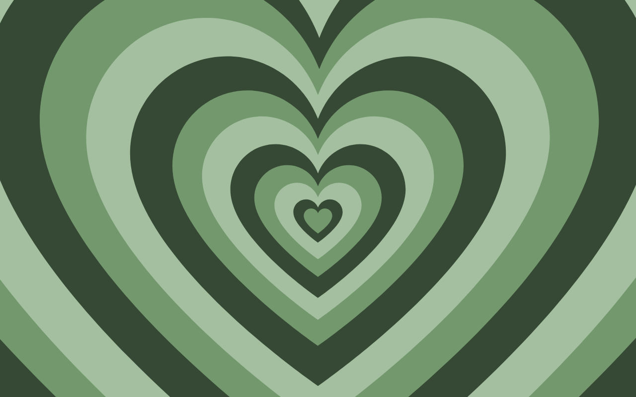 green roblox heart background