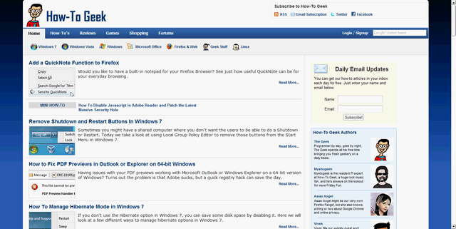 How-to Geek Wide