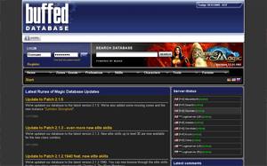 Buffed Database - Runes of Magic