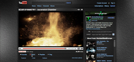YouTube - Dark Static, transparency