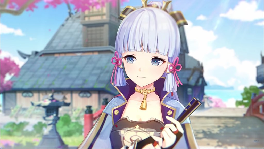 Ayaka roblox background