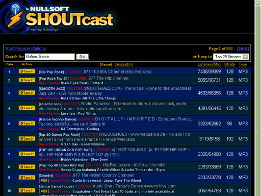 shoutcast.com - cleaner