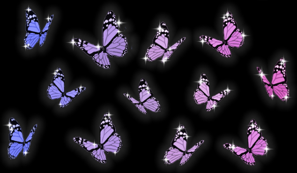Aesthetic soft butterflies - roblox theme