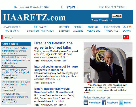 bit better Haaretz.com