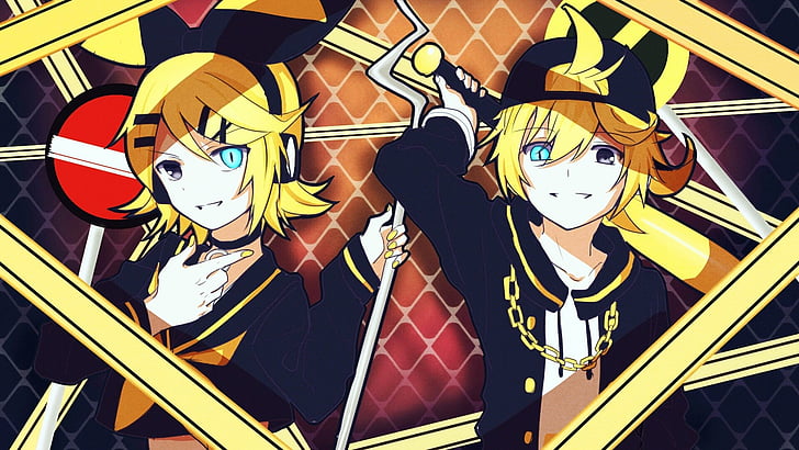 rin and len kagamine