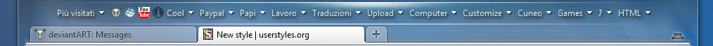 Bookmarks Toolbar - Steel89 Style - Full Version