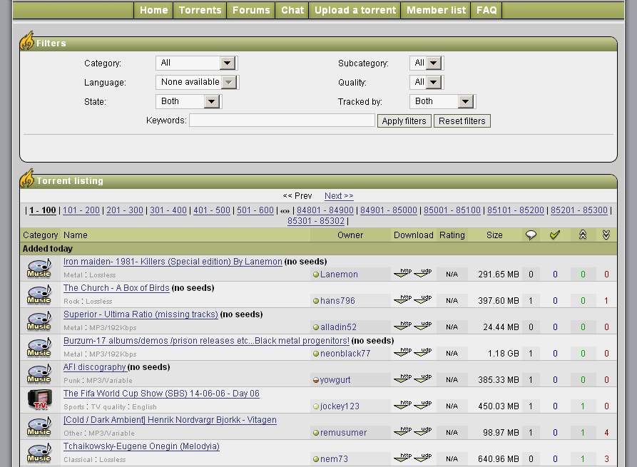 Demonoid Widener Plus