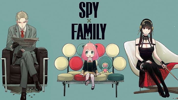 Spy x family wallpaper for Roblox