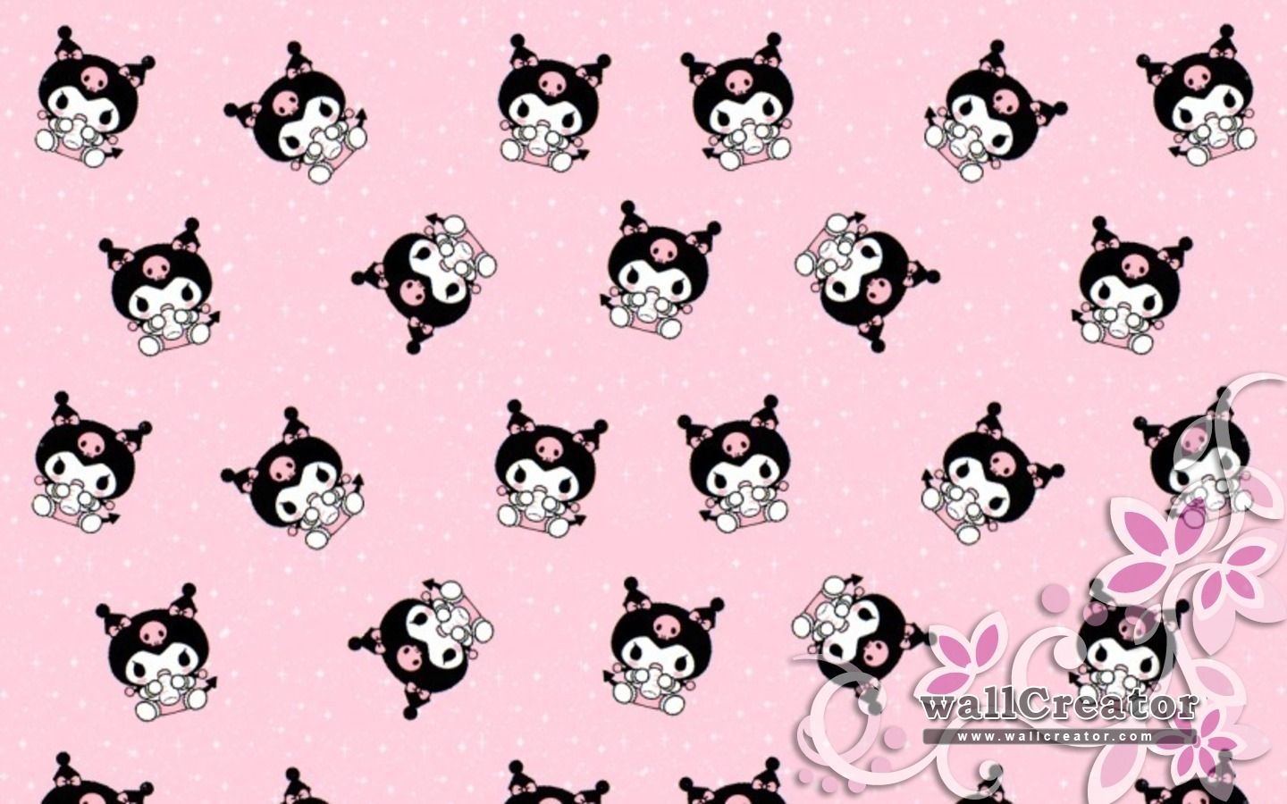Kuromi Theme wallpaper for roblox