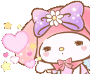 ♡ my melody youtube logo