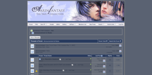 Aarinfantasy forums:  Easy on the eyes