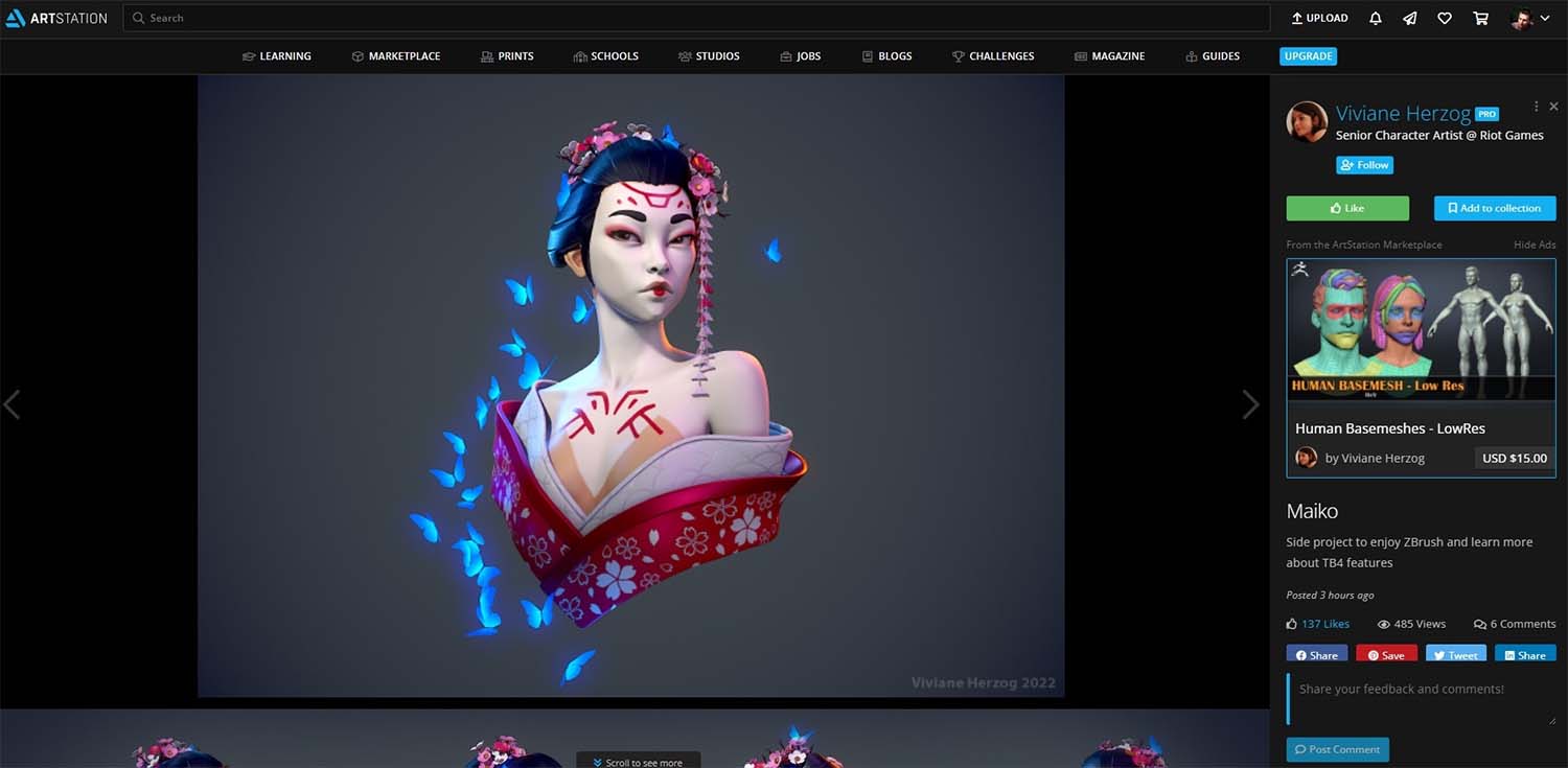 artstation better ux