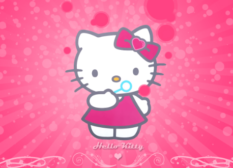 cute roblox Hello Kitty wallpaper theme!