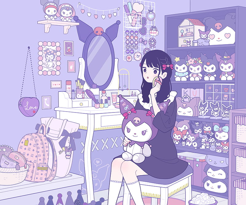 Kuromi // background for Roblox