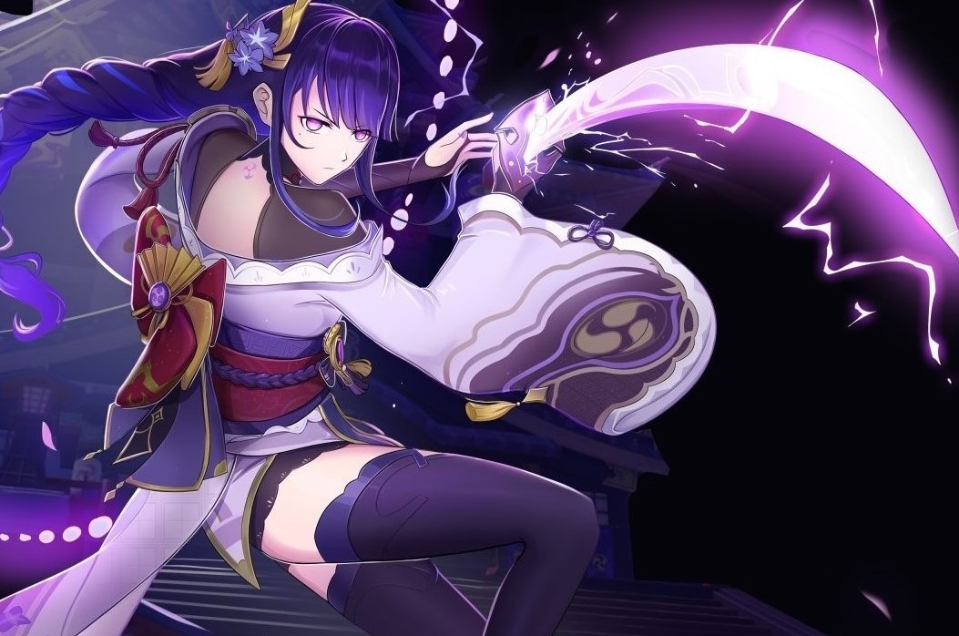 Raiden Shogun Genshin Impact - ROBLOX Wallpaper