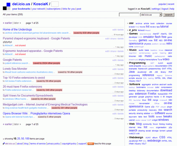 del.icio.us restyled