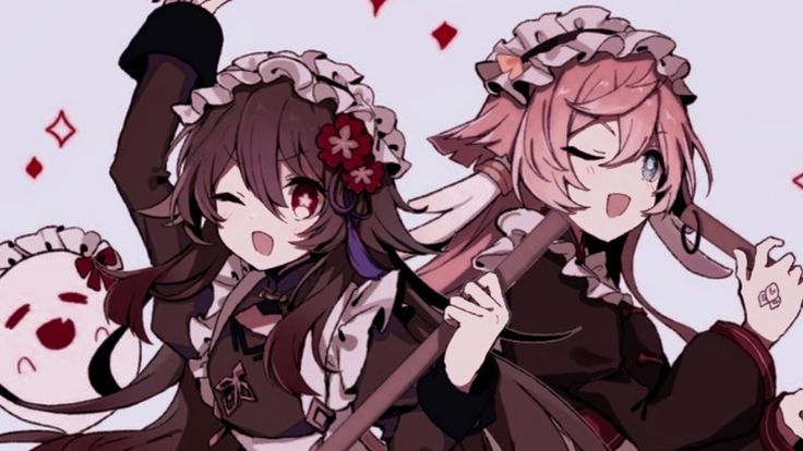 yanfei x hutao theme ndwedkew