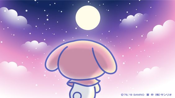 my melody moon wallpaper for Roblox