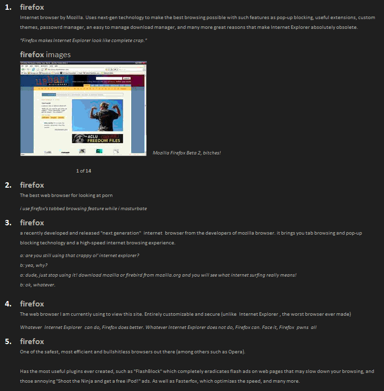 Urban Dictionary, Muldoon