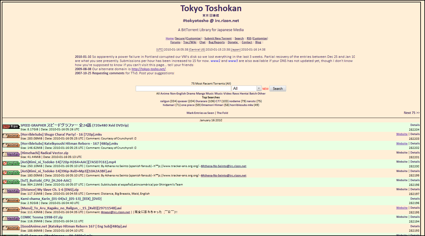 Tokyotosho - FABULOUS