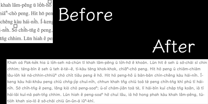 Taigi Custom Font for Websites - Iansui