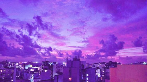 Purple Vibe City - Roblox