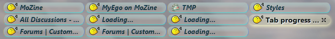 Tab progress throbber - smiley