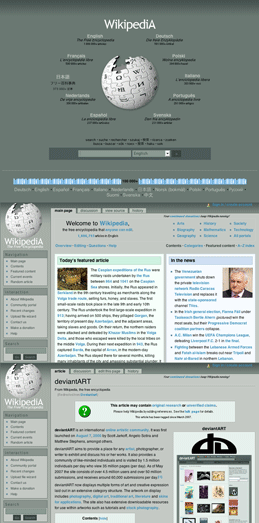 deviantART Wikipedia