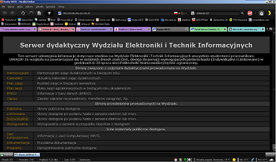 studia.elka.pw.edu.pl - black skin