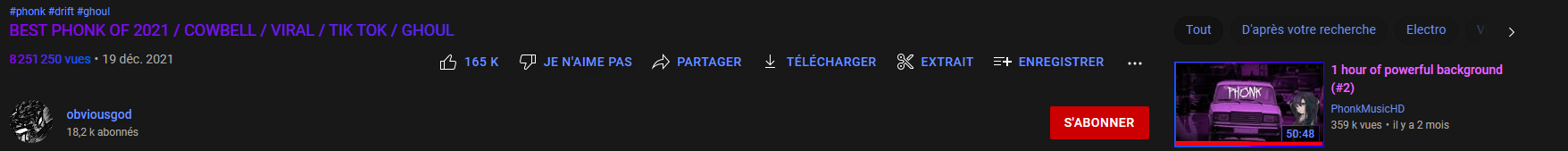 Youtube Neon Purple