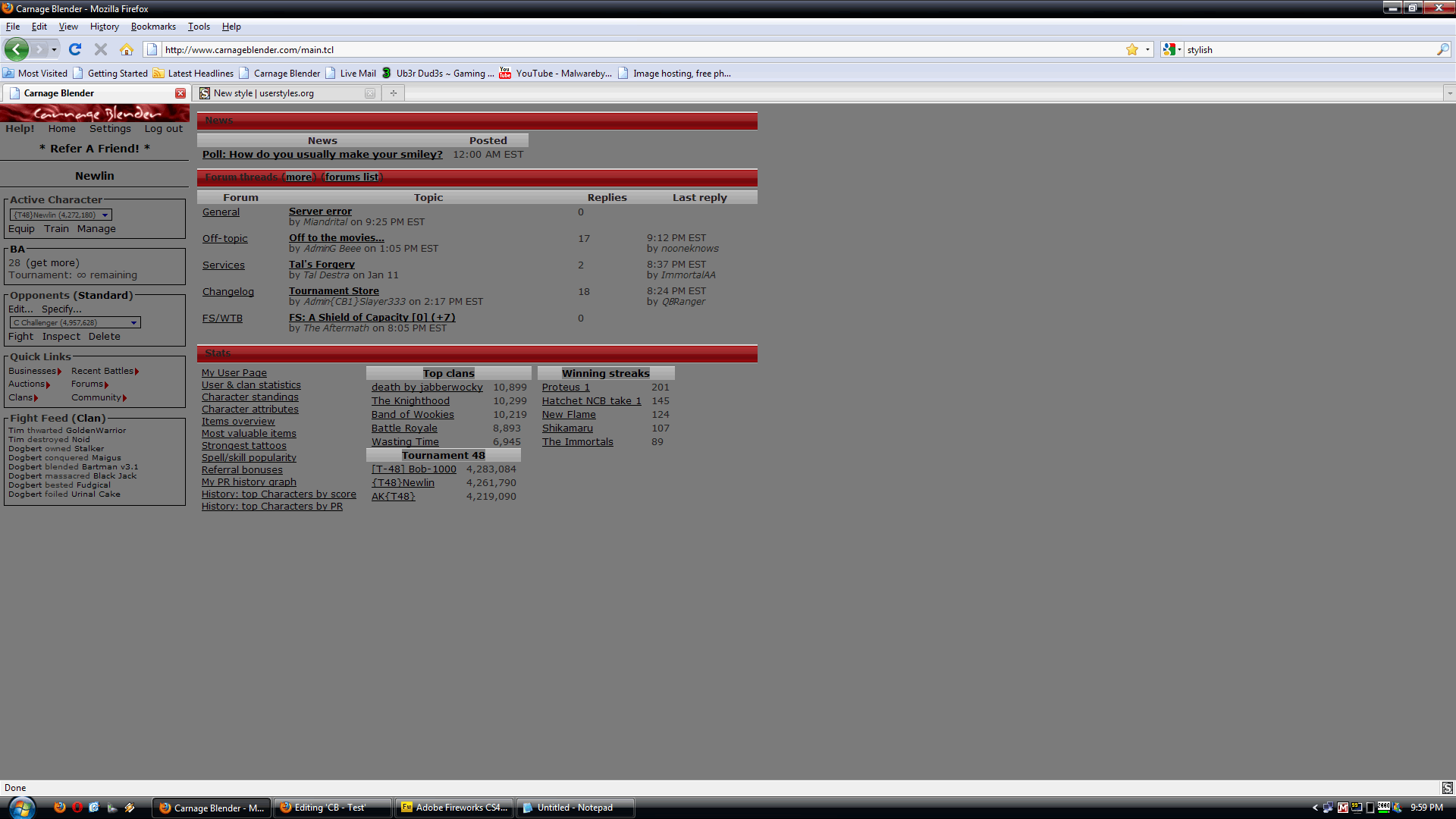Carnage Blender - Dark